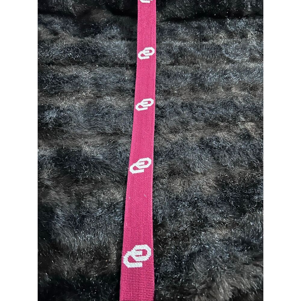 Smathers Branson Needlepoint Belt - University Of Oklahoma - Size 40